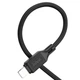 Кабель USB HOCO X90, Type-C - Lightning, PD20W, 1m, чорний - зображення 2