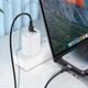 Кабель USB Hoco X109, Type-C to Lightning, PD27W, 3m, black - зображення 8