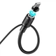 Кабель USB HOCO X52, магнітний, USB - Lightning, 2.4А (1М) чорний - зображення 5
