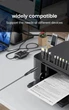 Кабель універсальний Type-C to DC, 60W, для роутера, ноутбука, камер +8 перехідників 5V/9V/12V/15V/20V Boost Converter Adjustable Voltage, Black - зображення 7