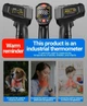 Инфракрасный термометр Aneng TH203 (-50-600℃) black - изображение 7