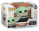 Фігурка Funko Pop! Star Wars: Grogu in Hovering Pram 76551 11.6 см (889698765510) - зображення 1