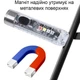 Міні LED ліхтарик брелок для ключів 6 см на аккумуляторі яскравість 400 LM та функцією страбоскоба Mini Flashlight (GS-195117) - зображення 6