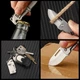 Мини нож 2 шт брелок для ключей стальной 3,6 см Mini Knife серый (GS-194856) - изображение 4