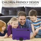 Чохол Kids Sota для Samsung Galaxy Tab S10 Lite із ремінцем та ручкою-тримачем purple - зображення 4