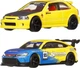 Набір колекційних машинок Mattel Hot Wheels Premium Car Culture Honda Civic Type-R 1:64 2 шт JBL00 (194735262571) - зображення 4