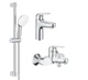 Набор смесителей для ванной Grohe Euroeco New UA123226M0 3 в 1 - изображение 1
