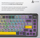 Клавіатура ajazz ak820 max plus day dream switch,чорного кольору - зображення 3