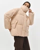 Жіночий пуховик X-Woyz LS-8946-10 M бежевий - изображение 2