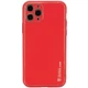 Кожаный чехол Xshield для Apple iPhone 12 Pro (6.1") (Красный / Red) (3632) - изображение 1