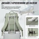 Дорожный рюкзак универсальный М22 Military Green - изображение 4