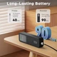 BFOUR Беспроводной термометр для мяса с цифровым дисплеем, USB-зарядкой и беспроводным удалённым мониторингом до 100 м, переключением ℃/℉ и управлением через приложение для iOS и Android, для барбекю, гриля, духовки и коптильни, чёрный - изображение 5