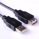 Кабель продовжувач USB 2.0 AM-AF, 2.0 м чорний - изображение 1