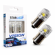 Комплект світлодіодних ламп StarLight Vision T4W (T8.5) S3 LED 360° BA9s WHITE 6000K 12/24V - изображение 1