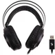 Навушники з мікрофоном A4-Tech G521 Bloody (Black) ігрові з мікрофоном, Hi Fi, 7.1 віртуальний звук, підсвічування 7 кольорів, USB - изображение 4