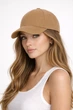 Однотонная кепка без логотипа One-size 54-57 см Коричневый - изображение 1