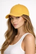 Однотонная кепка без логотипа One-size 54-57 см Горчичный - изображение 1