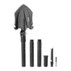 Багатофункціональна лопата NexTool Folding Shovel Medium NE20206 930мм 47–50 HRC 11 функцій Black - зображення 1