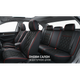 Набор чехлов V-8890 Bk/RdL полный к-т экокожа черные - изображение 7