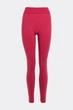 Женские классические бесшовные леггинсы Giulia FLEXING LEGGINGS S/M Bordo-winterberry, лосины из микрофибры, эластичные для спорта - изображение 2