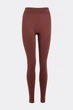 Женские классические бесшовные леггинсы Giulia FLEXING LEGGINGS XXS/XS Brown-hot chocolate, лосины из микрофибры, эластичные для спорта - изображение 2