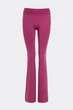 Женские бесшовные леггинсы клеш с заниженной посадкой Giulia FLEXING LEGGINGS JIVE XXS/XS Domsor, спортивные лосины клеш, из микрофибры - изображение 2