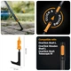Очищувач щілин Fiskars OneClick 8 см + ручка 29 см (1080721) - зображення 2