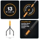 Розпушувач (культиватор) Fiskars OneClick 13 см, три зуба (1080684) - зображення 3