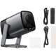Мультимедийный проектор Hoco DT7 Grey [158017] - изображение 5