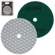 Круг алмазный шлифовальный Alloid Pro HEXAGON на липучке 100 мм, зерно 1000 - изображение 1