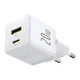 Зарядное устройство Baseus 1xUSB-C 20W + 1xUSB white + cable USB-C to USB-C 60W 1.0m (P10111608213-01) - изображение 5
