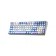 Клавиатура Aula S100pro RGB KRGD Red Switch Wireless/Bluetooth/Type-C UA White/Blue (6948391205762) - изображение 2