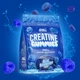 Креатин Applied Nutrition Creatine Monohydrate Gummies 3000 мг 80 желеек, Blue raspberry - изображение 2