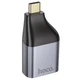 Перехідник USB-C LAN Hoco Premium 100 Мбіт/с Ethernet адаптер Type-C → RJ45 для ноутбука, MacBook, Android (не для iPhone) - зображення 4