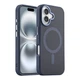 Чохол TPU+PC Goldencis Matte with MagSafe для iPhone 16 Dark Green - зображення 3