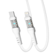 USB YOKI CYBER YK-CY23 Type-C to Lightning 30W 1.2m Белый - изображение 8