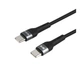 USB Ridea RC-XS51 X-Silicone Type-C to Type-C 60W 1.2m Черный - изображение 1