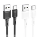 USB Hoco X83 Type-C Чорний - зображення 2