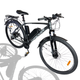 Велосипед з Е-комплектом з багажником 29" Cross Tracker grey 48 В 500Вт 24 Ah/ до 85 км запас ходу+дисплей Kunteng KT-TF01U - зображення 1