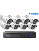 Готовый комплект аналогового видеонаблюдения на 8 камер HX- A01X7L8-BT1 - изображение 1