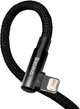 Кабель Baseus MVP USB to Lightning 2.4A (1м) з конектором під 90° - зображення 4