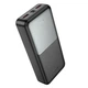 УМБ портативное зарядное устройство быстрой зарядки QC3 22.5 W Powerbank Hoco J136A 20000 mAh PD 20W павер банк черный - изображение 1