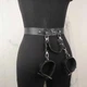 Портупея из экокожи с наручниками Black - изображение 4