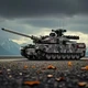 Конструктор танк Леопард 34см на 1009 деталей Leopard 2А7 подвижная башня пушка гусля (811) - изображение 5