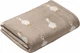 Плед Biltex Flannel бежевый с принтом Goosey Двуспальный 180х200 см (4820298413957) - изображение 2