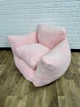 Безкаркасне крісло Teddy 90х60х70 см рожеве - зображення 2