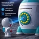 Сейф-копилка Ракета со звуковыми и световыми эффектами 852A Музыкальная копилка с уникальным дизайном (SAVER1962) - изображение 3