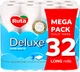 Туалетная бумага Ruta Pure White Deluxe 3 слоя 160 отрывов 32 рулона (4820202896135) - изображение 1