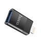 Переходник Hoco UA17 iP Male to USB female USB2.0 adapter Черный - изображение 7