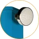 Душ солнечный Aquaviva Big Jolly алюминиевый с мойкой для ног, Light Blue A320/5012, 35 л - изображение 2